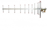 470 to 862MHz Active Patch DVB-T Antenna with glass mount